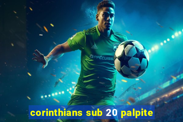 corinthians sub 20 palpite